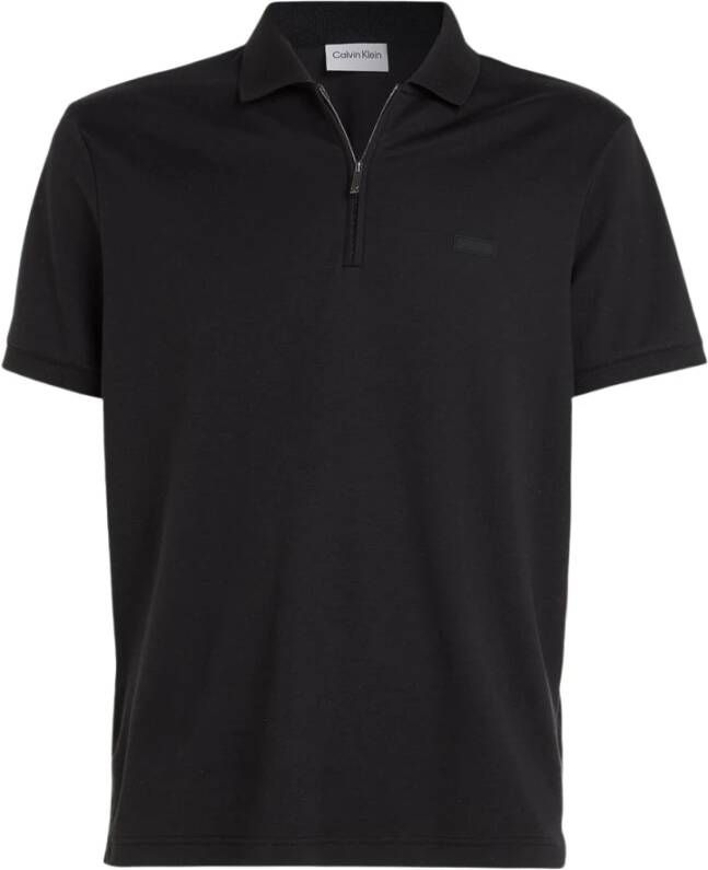 CK Calvin Klein Poloshirt met labeldetail model 'SMOOTH'