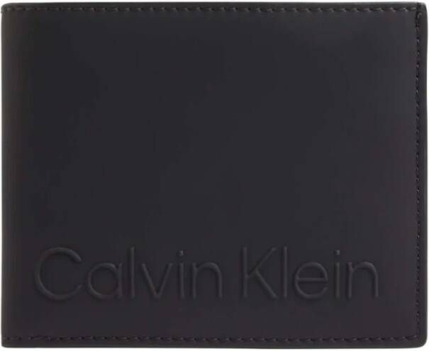 Calvin Klein Moderne Portemonnee en Kaarthouder Black Heren