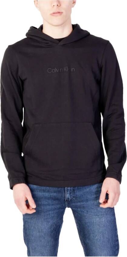 Calvin Klein Comfortabele Lente Zomer Sweat Hoodie Black Heren - Foto 3