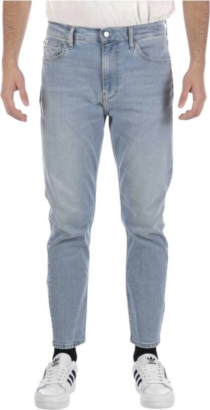 Calvin Klein Rechte jeans Blauw Heren