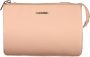 Calvin Klein Roze Polyester Handtas met Verstelbare Schouderband Roze Dames - Thumbnail 1