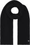 Calvin Klein lux wool scarf 30x180 Zwart Heren - Thumbnail 2