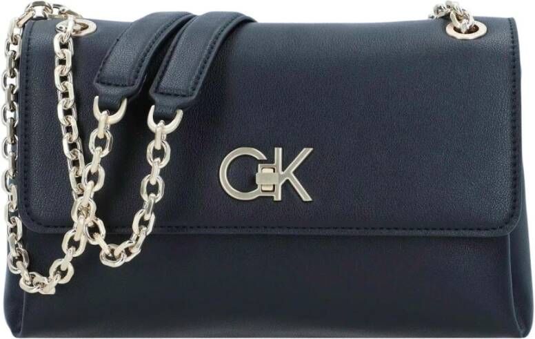 Calvin Klein Elegante Crossbody Tas voor Moderne Vrouwen Black Dames