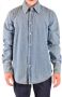Calvin Klein Bescheiden en Elegant Oversized Denim Overhemd Blue Heren - Thumbnail 1