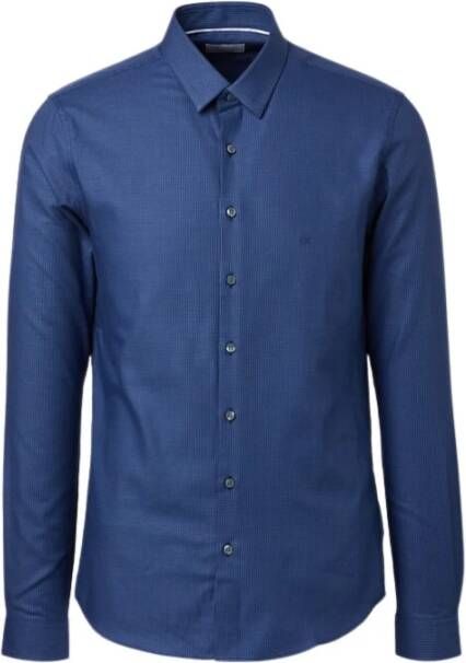 Calvin Klein Shirt Blauw Heren