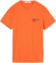 Calvin Klein Korte mouwen shirt in levendig oranje Orange Heren - Thumbnail 1