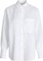 Calvin Klein Natuurlijke Linnen Oversized Shirt White Dames - Thumbnail 1