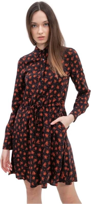 Calvin Klein Short Dresses Zwart Dames