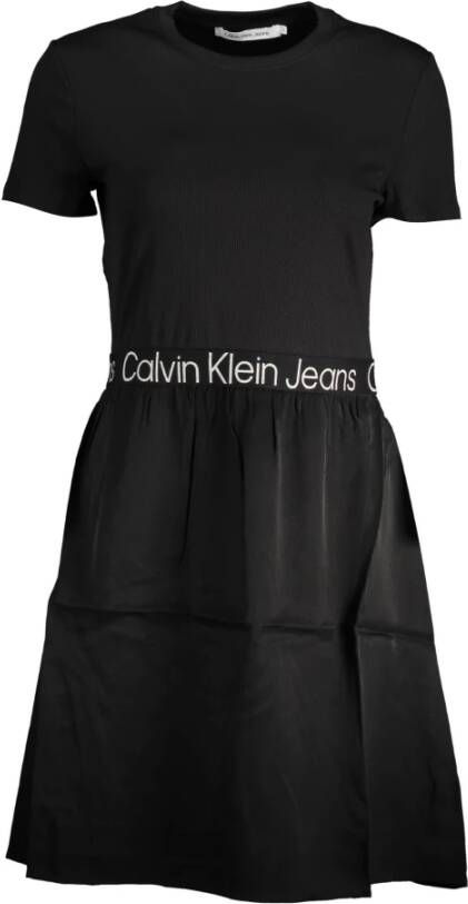 Calvin Klein Jeans Logo elastische kleding J20J220759Beh Zwart Dames