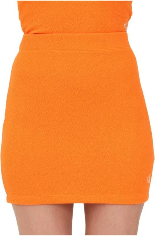 Calvin Klein Short Skirts Oranje Dames