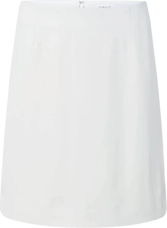 Calvin Klein Short Skirts White Dames