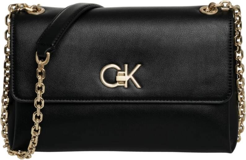 Calvin Klein Shoulder bag Zwart Dames