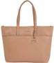 Calvin Klein Beige Polyester Handtas met Schouderhengsels Beige Dames - Thumbnail 2