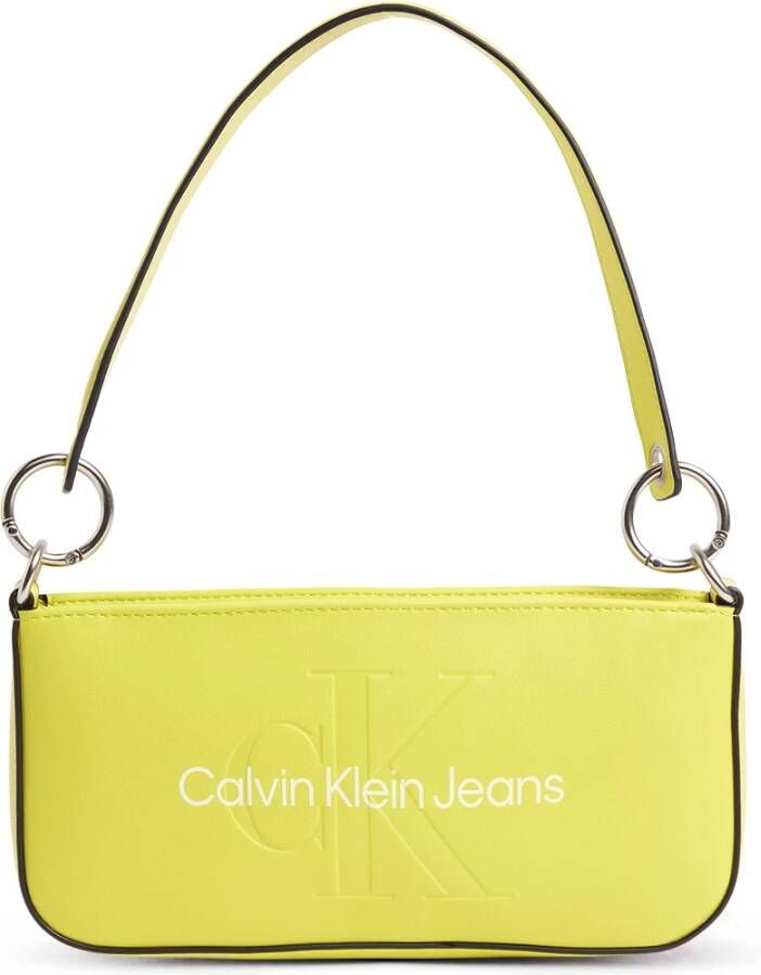 Calvin Klein Shoulder Bags Geel Dames