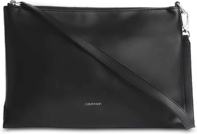 Calvin Klein Women's Shoulder Bag Zwart Unisex