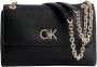 Calvin Klein Elegante Crossbody Tas voor Moderne Vrouwen Black Dames - Thumbnail 4