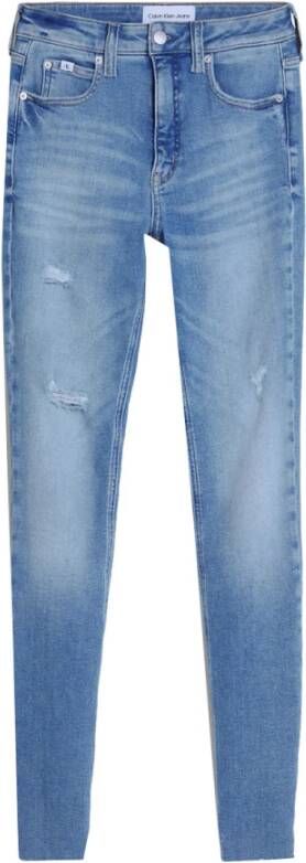 Calvin Klein Lichtblauwe Skinny Jeans Blue Dames
