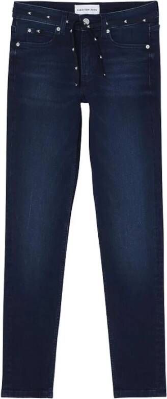 Calvin Klein Skinny jeans Blauw Dames