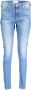 Calvin Klein Blauwe Denim Jeans met Gewassen Effect Blue Dames - Thumbnail 1