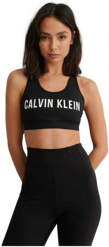 Calvin Klein sportieve top voor vrouwen Black Dames