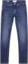 Calvin Klein Slim Fit Donkerblauwe Denim Jeans voor Heren Blauw Heren - Thumbnail 3