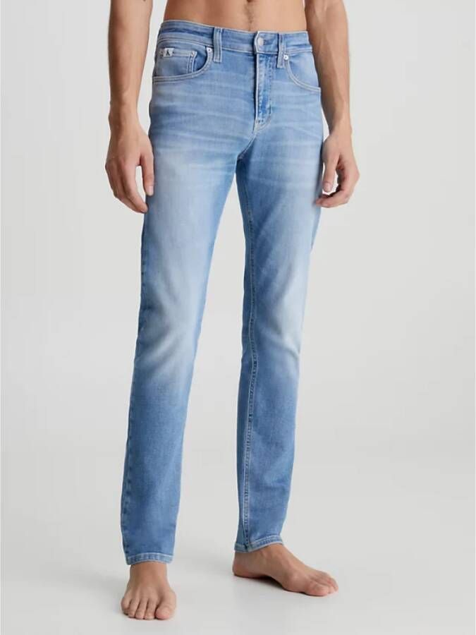 Calvin Klein Slim-fit Jeans Blauw Heren
