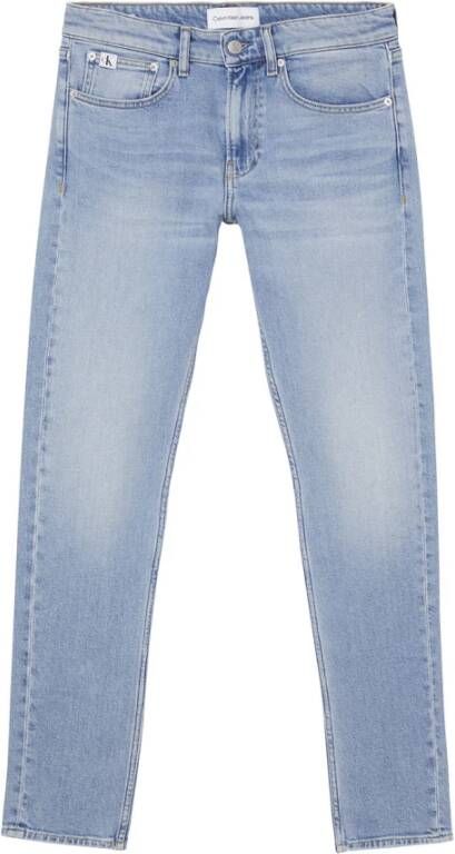 Calvin Klein Licht Denim Slim Taper Jeans Blue Heren