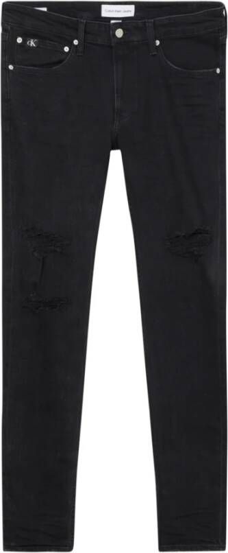 Calvin Klein Slim-fit Jeans Zwart Heren