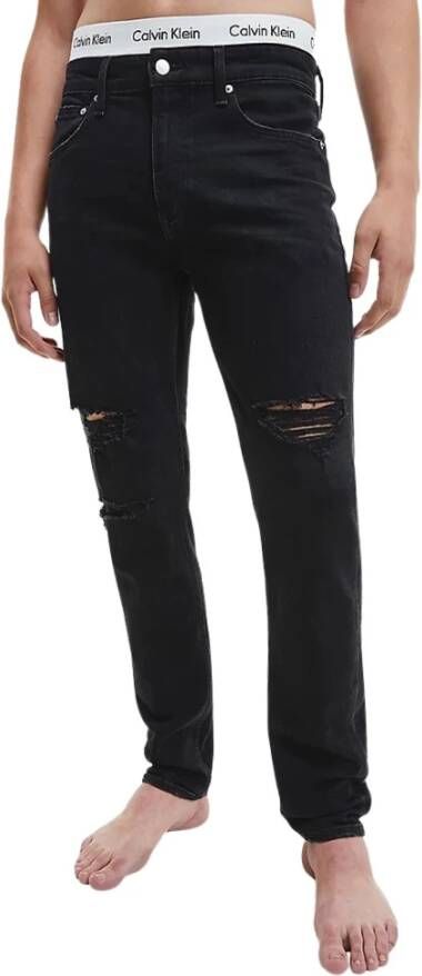 Calvin Klein Black Jeans Pant Zwart Heren