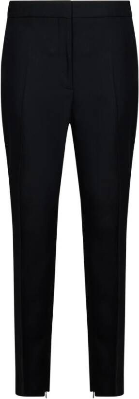 Calvin Klein Slim-fit Trousers Zwart Dames