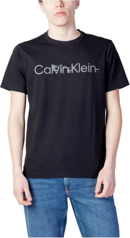 Calvin Klein Sport Men&; T-shirt Zwart Heren