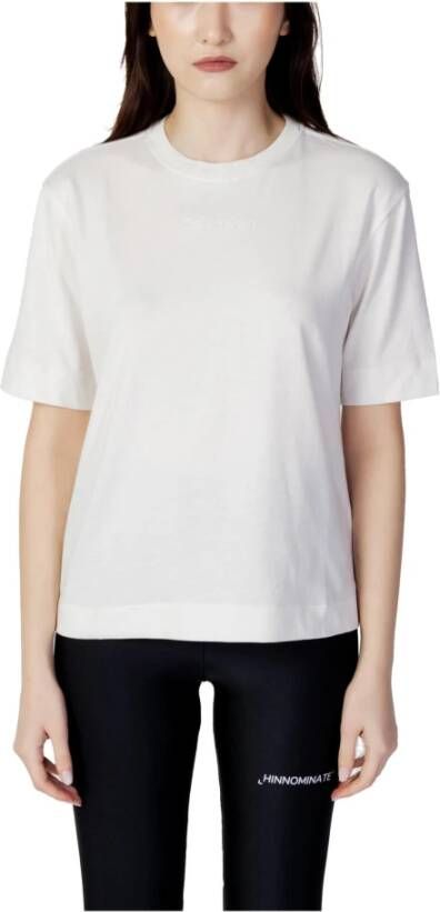 Calvin Klein PW SS T-Shirt (Rel 00Gws3K104Ybi Wit Dames