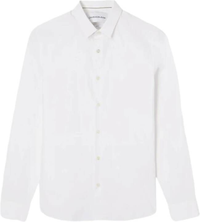 Calvin Klein Stijlvol Overhemd voor Heren White Heren