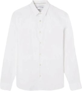 Calvin Klein Stijlvol Overhemd voor Heren Wit Heren