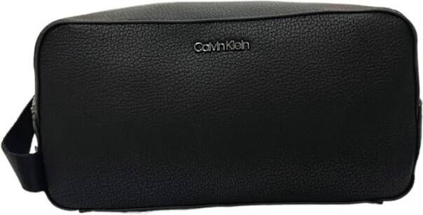 CK Calvin Klein Toilettas met labeldetail model 'DIAGONAL'