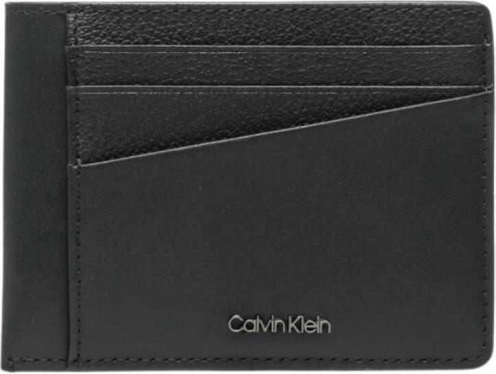 Calvin Klein Stijlvolle Portemonnees Zwart Heren