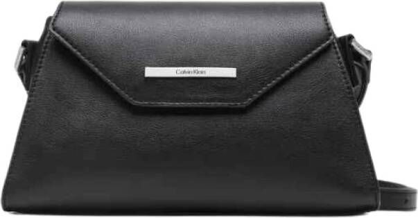 Calvin Klein Crossbody bags Daily Dressed Crossbody W Flap in zwart