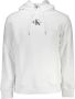 Calvin Klein Jeans Heren Sweatshirt in het Wit White Heren - Thumbnail 5