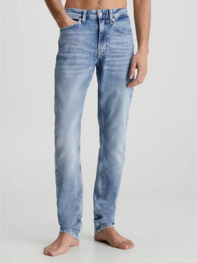 Calvin Klein Klassieke Straight Jeans Blue Heren