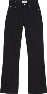 Calvin Klein Straight Jeans Zwart Dames