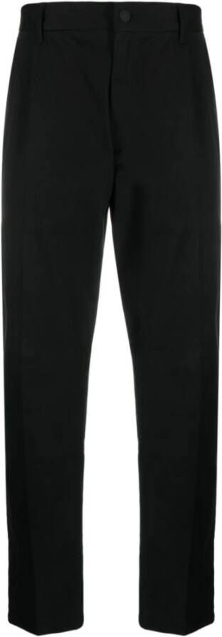 Calvin Klein Straight Trousers Zwart Heren
