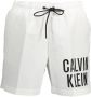Calvin Klein Heren Zwemkleding van Gerecycled Polyester White Heren - Thumbnail 1