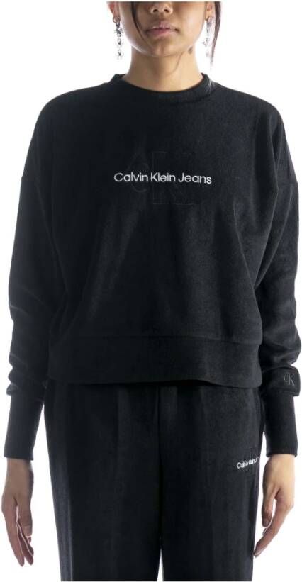 Calvin Klein Sweater Zwart Dames