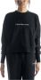 Calvin Klein Jeans Zwart Bedrukte Sweatshirt met Lange Mouwen Black - Thumbnail 1