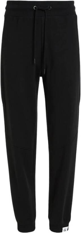 Calvin Klein Jeans Zwarte broek met veters voor dames Black Dames