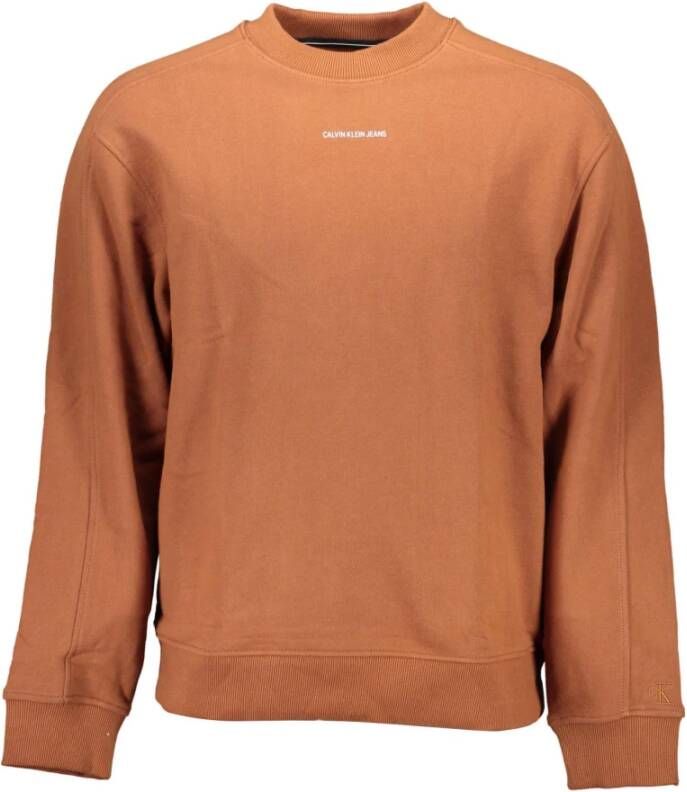 Calvin Klein Sweatshirt Bruin Heren