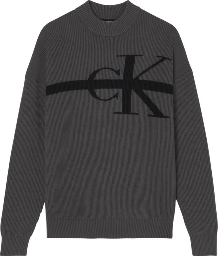 Calvin Klein Sweatshirt J30J321686 Grijs Heren