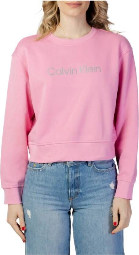 Calvin Klein Sweatshirt Roze Dames