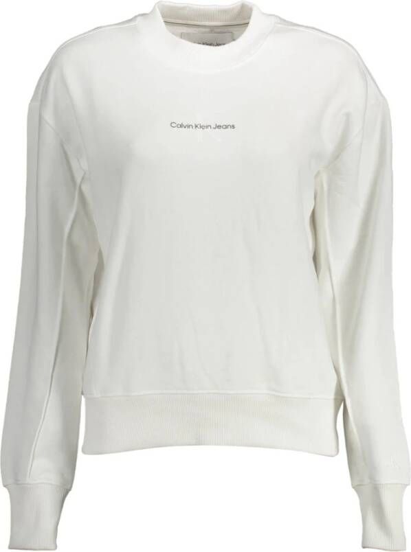 Calvin Klein Sweatshirt Wit Dames