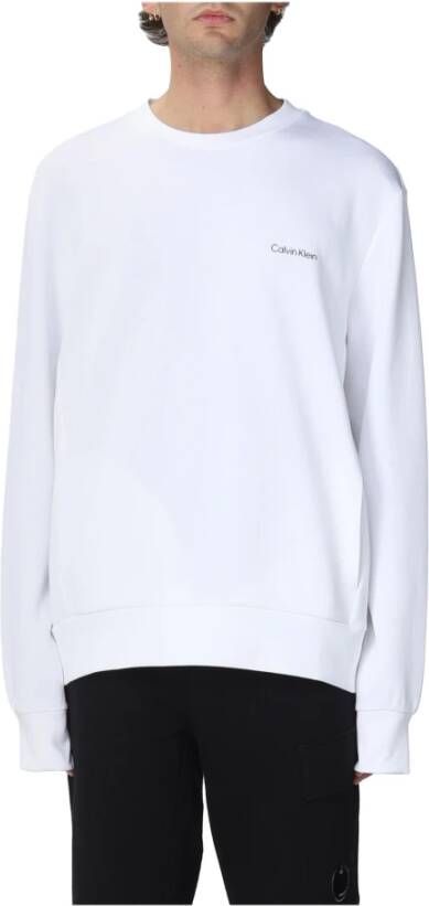 Calvin Klein Sweatshirt Wit Heren